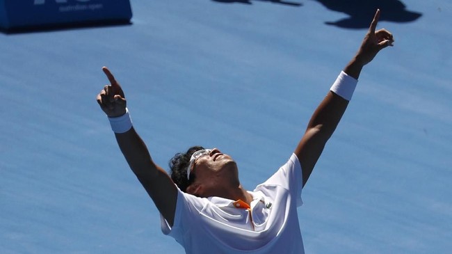 Chung Hyeon melanjutkan langkah ke babak semifinal Australia Terbuka 2018 dan memastikan sebagai pemain pertama Korea Selatan yang ke semifinal Grand Slam.