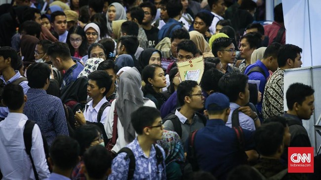 Badan Pusat Statistik (BPS) merilis daftar daerah dengan pengangguran terbanyak di Indonesia per Agustus 2022. Peringkat pertama ditempati Jawa Barat.