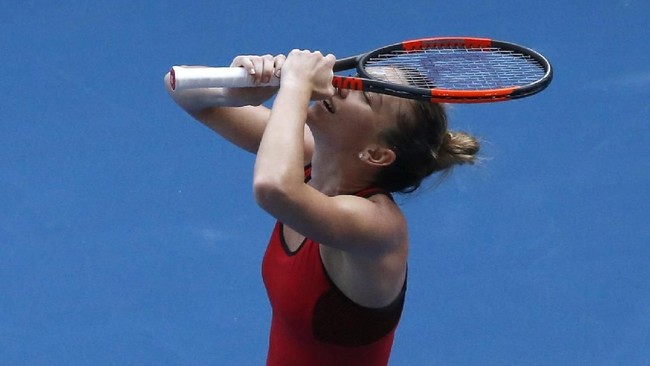 Dua unggulan teratas dalam turnamen tenis Australia Terbuka 2018, Simona Halep dan Caroline Wozniacki, dipastikan bertemu di partai final.