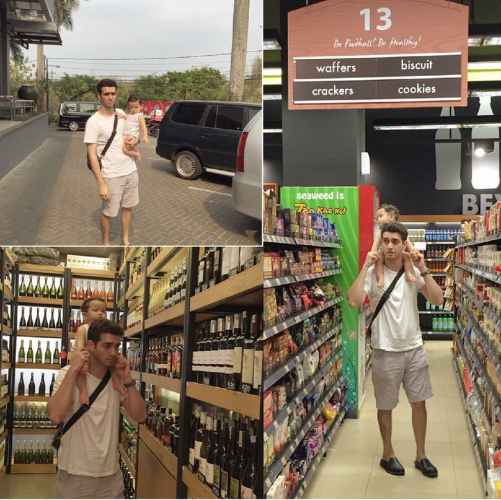 <p>Kalau lagi nggak syuting, Fachri selalu menyempatkan main sama anaknya. (Foto: Instagram/aialbar)</p>