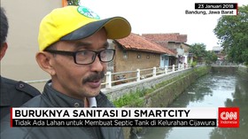 Pencemaran Sungai di Bandung