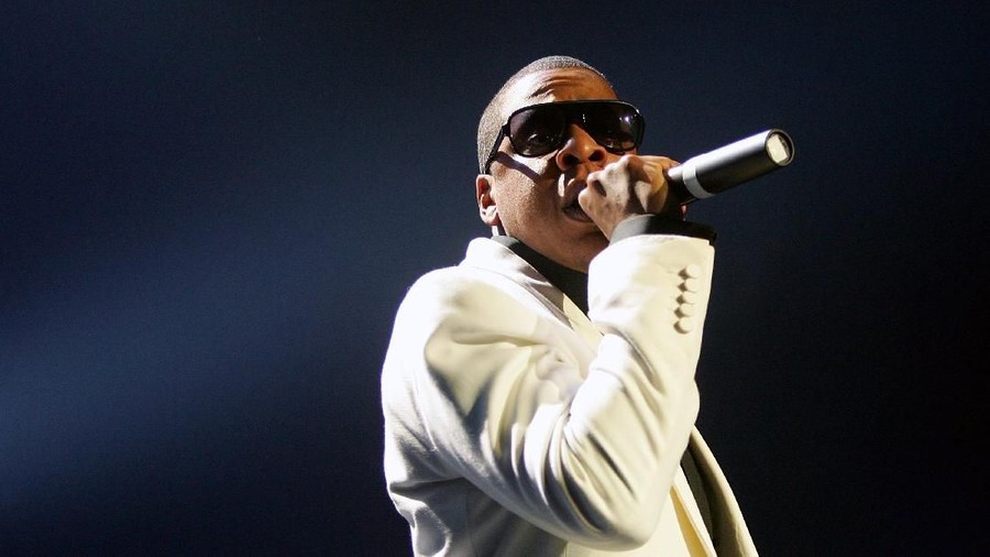 LAS VEGAS - DECEMBER 29:  Rap artist Jay-Z performs during a sold-out show at The Pearl concert theater at the Palms Casino Resort December 29, 2007 in Las Vegas, Nevada.  (Photo by Ethan Miller/Getty Images)