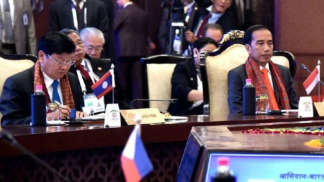 Presiden Joko Widodo mengharapkan kemitraan ASEAN-India dapat menciptakan kestabilan di kawasan Indo-Pasifik. Foto: Biro Setpres