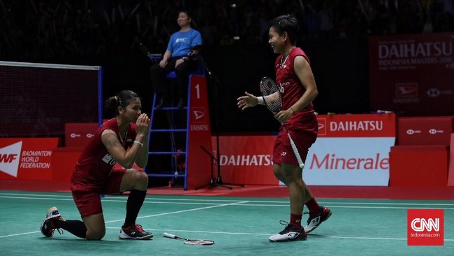 Greysia Polii/Apriyani Rahayu mengungkapkan kunci kesuksesannya mengalahkan ganda nomor satu dunia, Chen Qingchen/Jia Yifan (China) di Kejuaraan Dunia 2018.