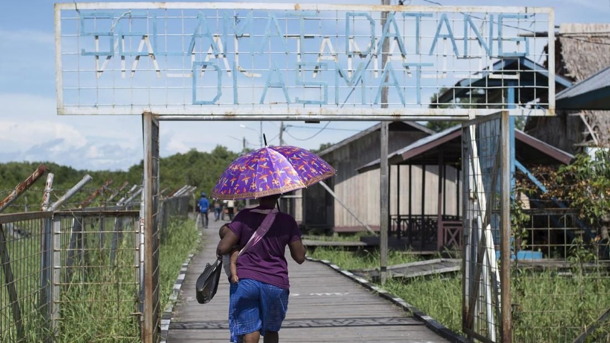 FOTO: Gizi Buruk di Tanah Asmat
