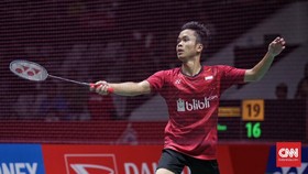 Anthony Ginting Melaju ke Final Indonesia Masters 2018