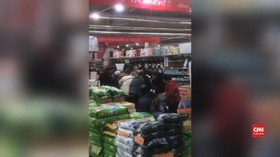 VIDEO: Supermarket Ricuh gara-gara Selai Cokelat