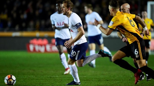 Tottenham Hotspur dipaksa menjalani partai ulangan usai ditahan imbang 1-1 Newport Country di Stadion Rodney Parade, Sabtu (27/1) waktu setempat.