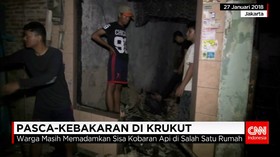 Pasca Kebakaran Krukut