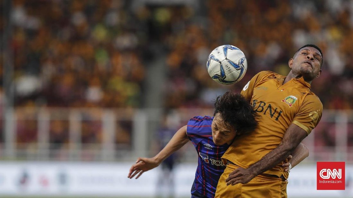 FOTO: Bhayangkara FC Kalah dari Tokyo FC di SUGBK