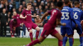 Manchester City Unggul 2-0 atas Cardiff di Babak Pertama