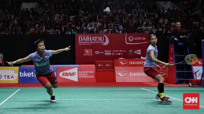 Ganda putri Indonesia, Greysia Polii/Apriyani Rahayu, sukses menjuarai ajang bulutangkis India Terbuka Super Series 2018.