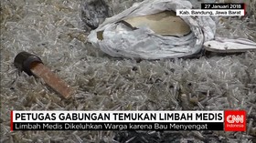 Limbah Medis Ilegal Ditemukan di TPS