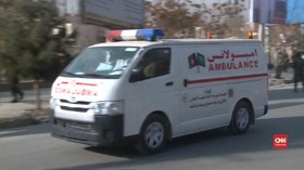 VIDEO: Ledakan Bom Ambulans Afghanistan Dekat Kedutaan RI