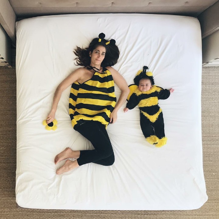 <p>Walaupun di atas tempat tidur, tetap oke kan hasilnya? (Foto: Instagram/carolyn_mara)</p>