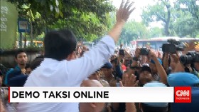 Menteri Perhubungan, Budi Karya Temui Pengemudi Taksi Online