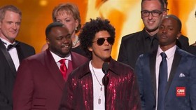 VIDEO: Kemenangan Besar Bruno Mars di Grammy Awards 2018