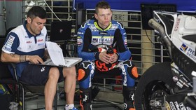 Motor Terbakar, Tito Rabat Kecelakaan Hebat di Tes MotoGP