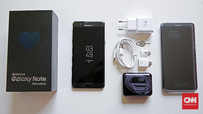 Samsung menghidupkan kembali Samsung Galaxy Note 7 melalui ponsel anyarnya Galaxy Note FE.