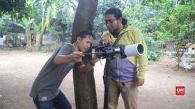 VIDEO: Lihat Gerhana dengan Teropong Pipa Bekas