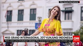 Kunjungan Miss Grand International 2017 ke Indonesia