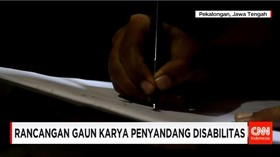 Windi Mulai Belajar Menggambar Setelah Putus Sekolah