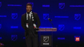 VIDEO: David Beckham Resmi Punya Klub Sepak Bola di MLS