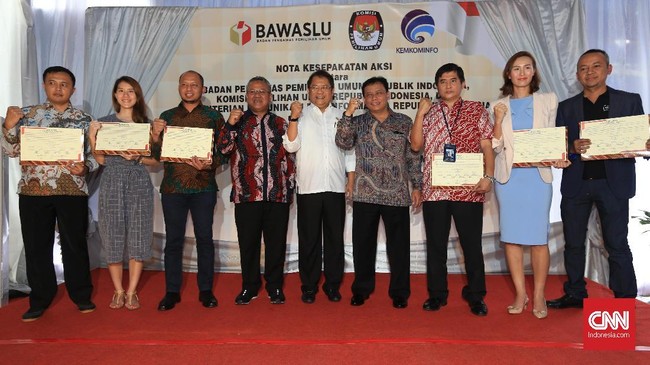 Deklarasi ini mengajak sembilan platform media sosial dan internet untuk bekerja sama menangani konten yang melanggar aturan.
