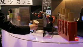 VIDEO: Robot Bartender Memulai Debut di Jepang