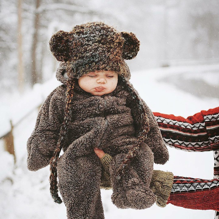 <p>Seperti bayi beruang yang lucu dan menggemaskan. (Foto: Instagram/this.little.wondering)</p>