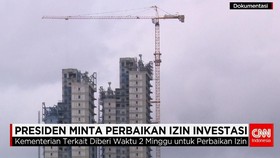 Presiden Minta Perbaikan Izin Investasi