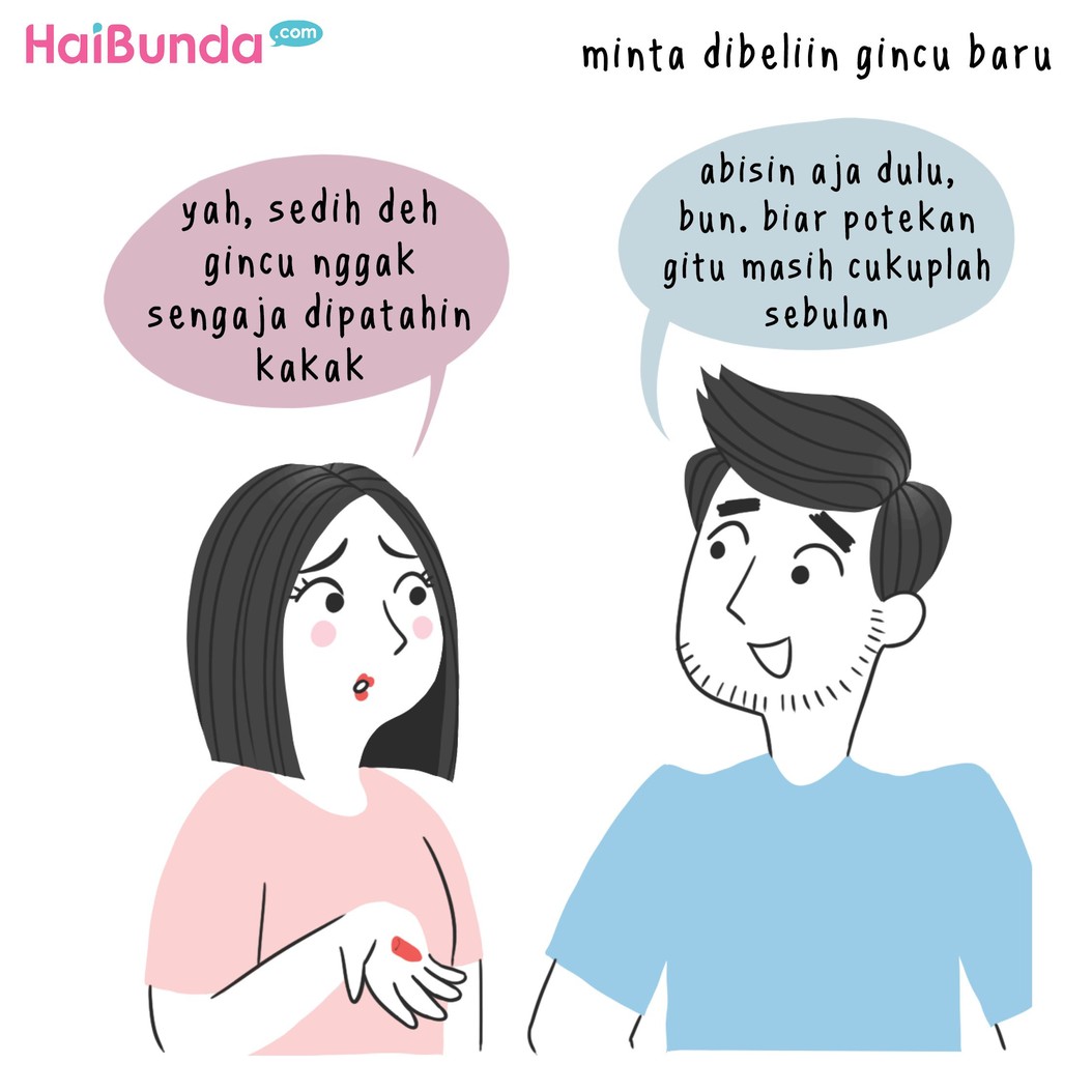 Saat ingin sesuatu, pernah nggak ngasih kode buat suami, Bun? Kayak gimana tuh kodenya dan suami ngeh nggak sih, Bun? Yuk ceritakan di kolom komentar.