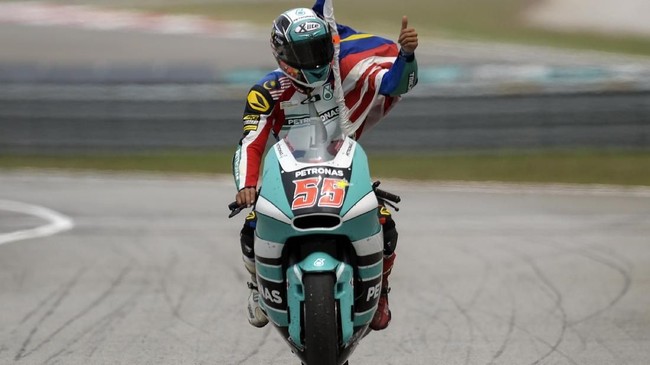 Johann Zarco menilai pebalap Malaysia, Hafizh Syahrin sudah punya kemampuan dan layak untuk tampil di ajang MotoGP 2018.
