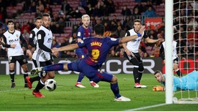 Barcelona Tekuk Valencia di Semifinal Piala Raja Leg 1
