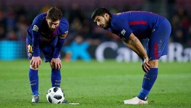 FOTO: Barcelona Kalahkan Valencia Berkat Luis Suarez
