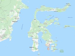 Catat! Ini Kondisi Geografis Pulau Sulawesi Berdasarkan Peta