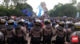Polisi Akan Sweeping Cegah Aremania ke Sidang Kanjuruhan di Surabaya