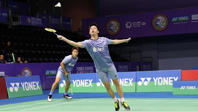 Kevin Sanjaya Sukamuljo/Marcus Fernaldi Gideon punya peluang untuk mengukir hattrick gelar juara di India Terbuka.