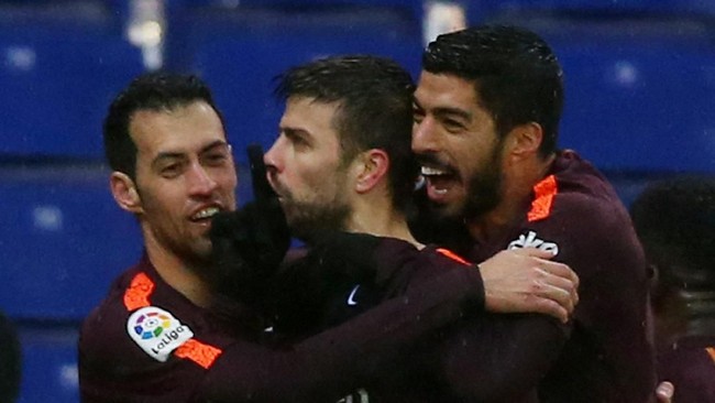 Wasit pertandingan antara Espanyol vs Barcelona, Jesus Gil Manzano, melaporkan ketegangan di atas lapangan berlanjut ke lorong ruang ganti pemain.