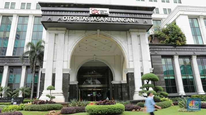 Ilustrasi Gedung OJK