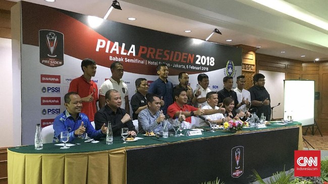 Panitia pelaksanapertandingan semifinal Piala Presiden 2018 sudah merilis harga tiket untuk leg pertama laga PSMS vs Persija dan Sriwijaya FC vs Bali United.