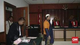 Pekik Takbir Donatur Bom Thamrin Usai Terima Vonis