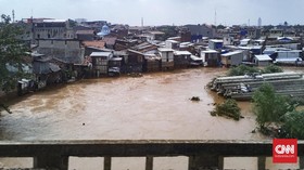 Pemprov DKI Pastikan Relokasi Warga Bantaran Sungai Ciliwung