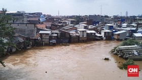 Normalisasi Sungai Mencuat Lagi di Tengah Banjir Jakarta