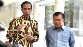 Dalam Makan Siang, Jokowi dan JK Bahas Keringanan Pajak