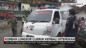 Korban Longsor Cijeruk Kembali Ditemukan
