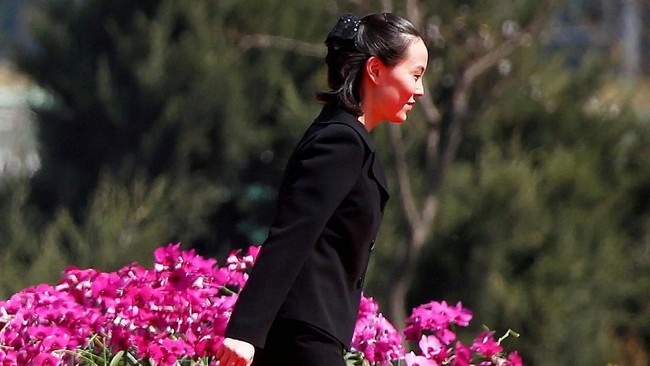 Kim Yo-jong, adik pemimpin tertinggi Korut, Kim Jong-un, akan menginjakkan kaki di Korsel untuk pertama kalinya dalam rangka Olimpiade Musim Dingin.