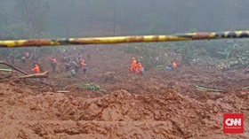 Belum Ada Laporan Orang Hilang di Longsor Puncak