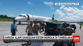 Bandara Tambolaka Ditutup Akibat Insiden Kerusakan Pesawat