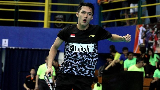 Berikut susunan pemain Indonesia vs Korea Selatan pada laga penentuan juara Grup B Piala Thomas 2018, Rabu (23/5) siang.
